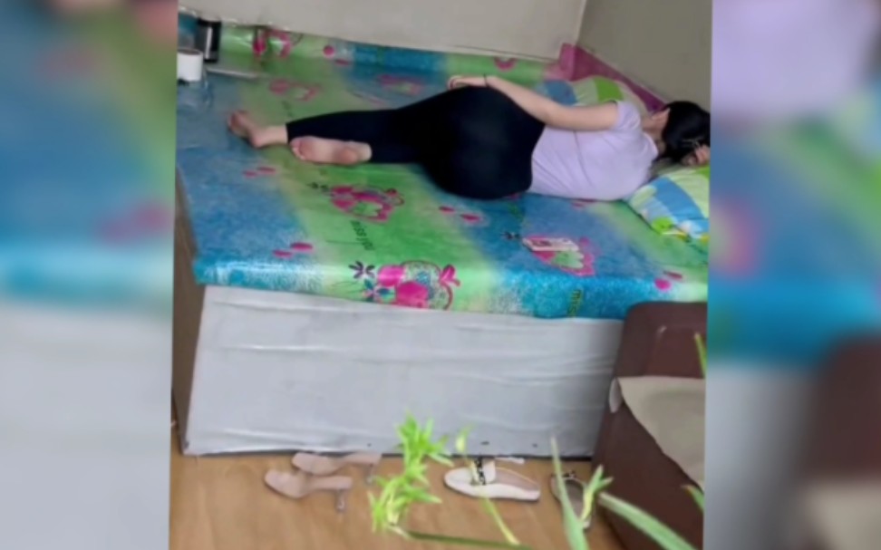 Sister-in-law's asleep.