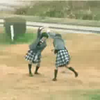 日本女生打架，竟然用中国功夫