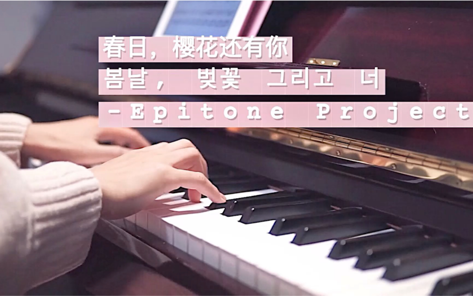 春日樱花还有你epitoneproject钢琴渣渣cover