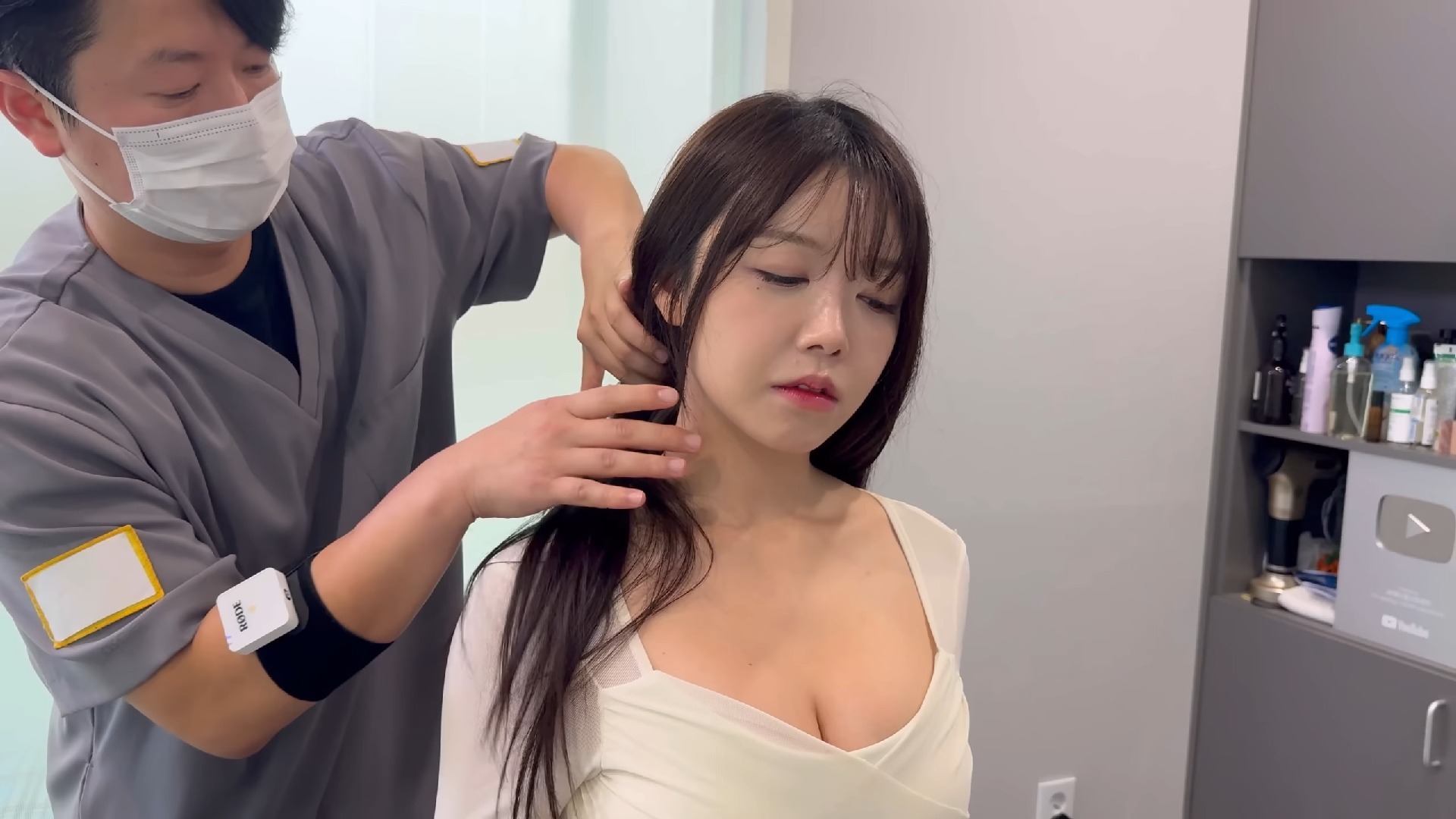 (뼈소리ASMR)회사다니는 모델 장혜린 4K무편집 Full영상Chiropractic Full Body Cracking&Adjustment ASM