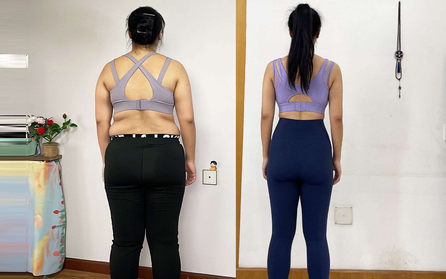 瘦了66斤！66秒记录大基数减肥变化，一直都值得！-励娜Lina-励娜Lina-哔哩哔哩视频