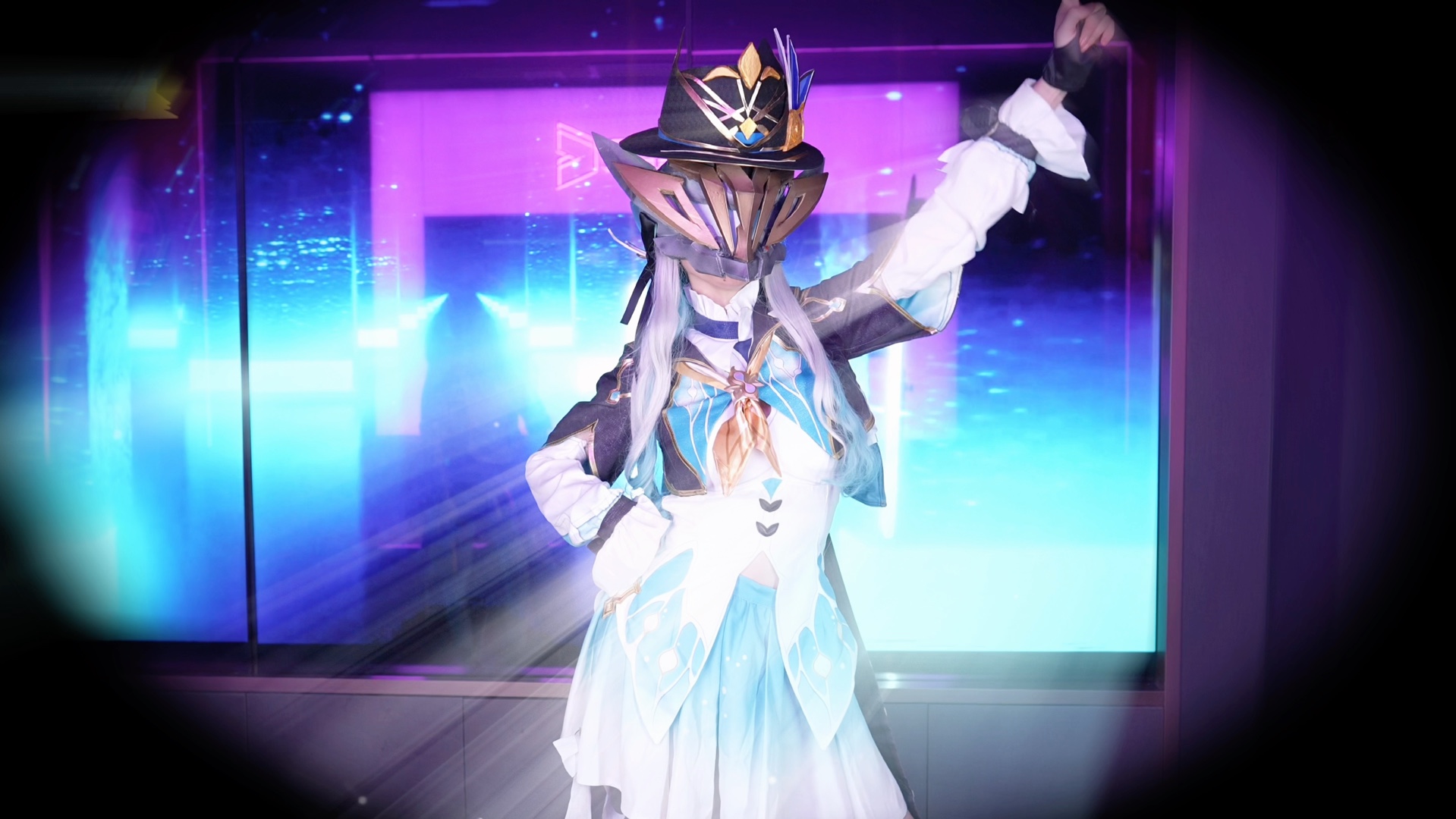 And then the music, and then the dancing, and then we're going to start the show.