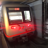 【北京地铁】门边电机试验车01089环球度假区方向出复兴门站