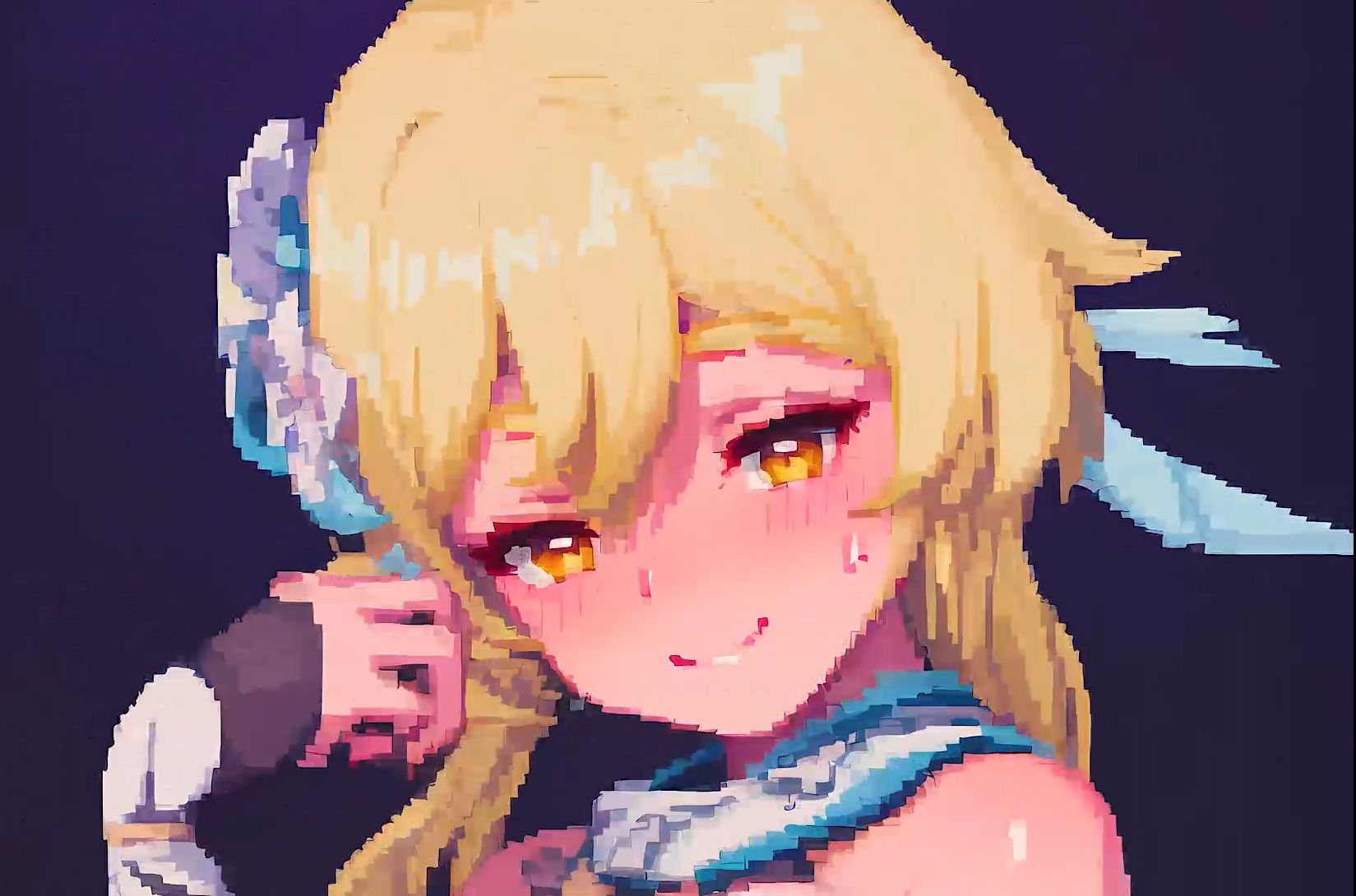 [AI Animation] Fluorescent Sister's Pixel Rewards ❤️