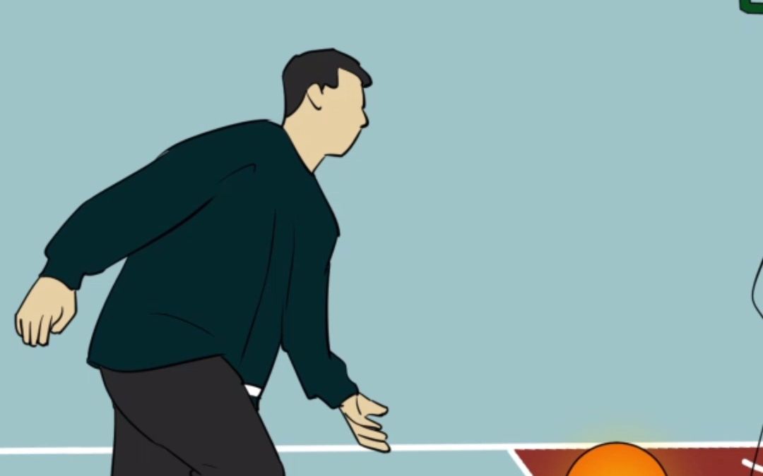 你见过这么诡异的脚步吗？“螃蟹步”#篮球教学#篮球技巧#篮球动画