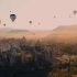 可商用视频素材之大自然唯美热气球升空旅行