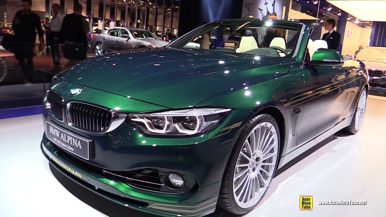 2018 bmw alpina b4 s bi turbo cabrio - exterior and interior