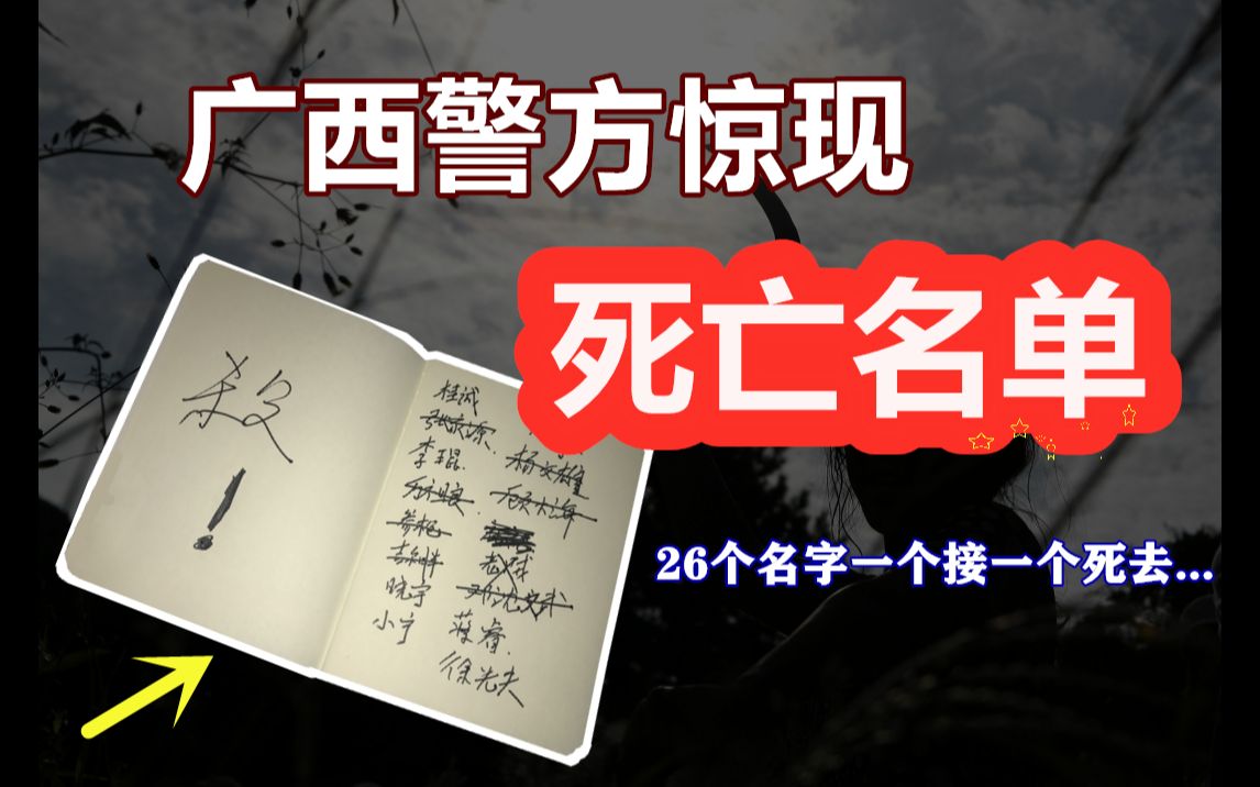【邓肯】凶杀现场一张白纸，上面的名字接二连三惨死…中国版死亡笔记！