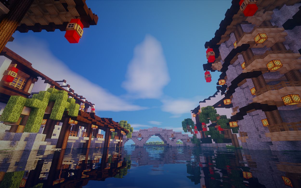 【mcの创造建筑】中国风水乡 ep.1 by chester