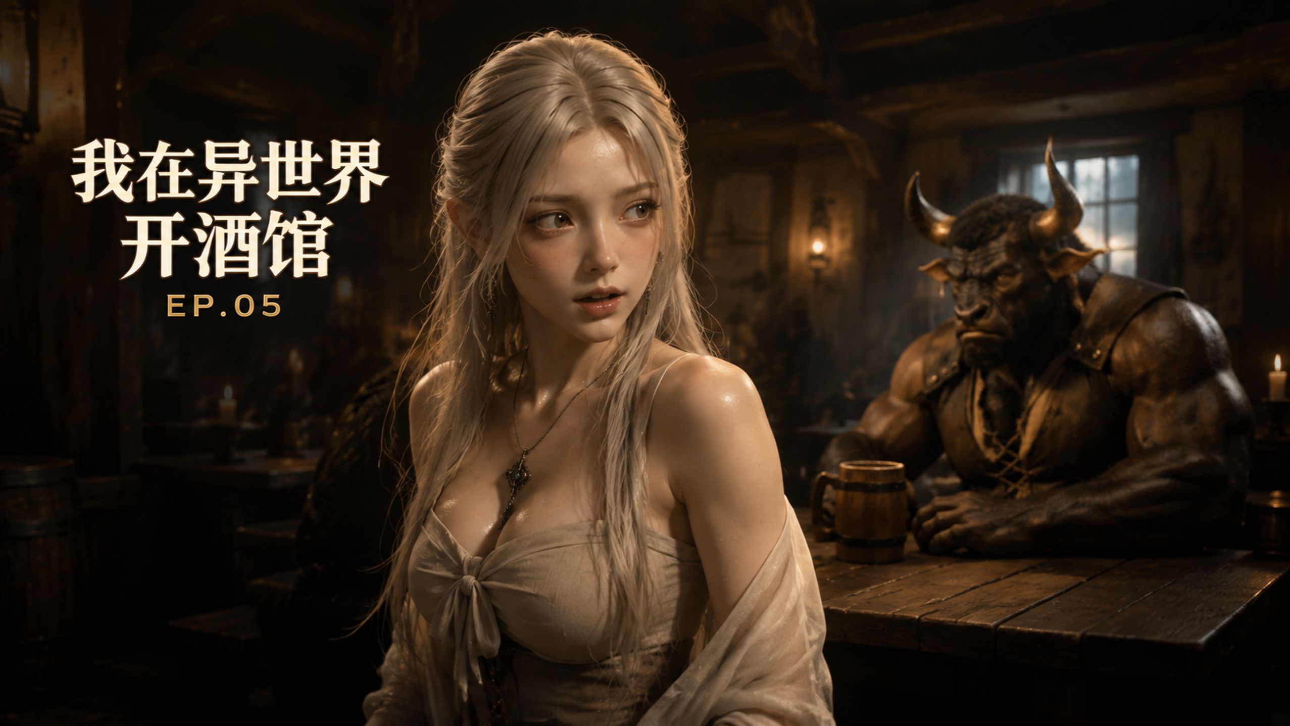 异世界酒馆日常第5集：在逃婚公主误入异世界酒馆，夯爆了！【UP动画】