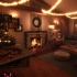 【白噪音】【学习向】【放松】安静的圣诞节音乐+坐在壁炉旁烤火