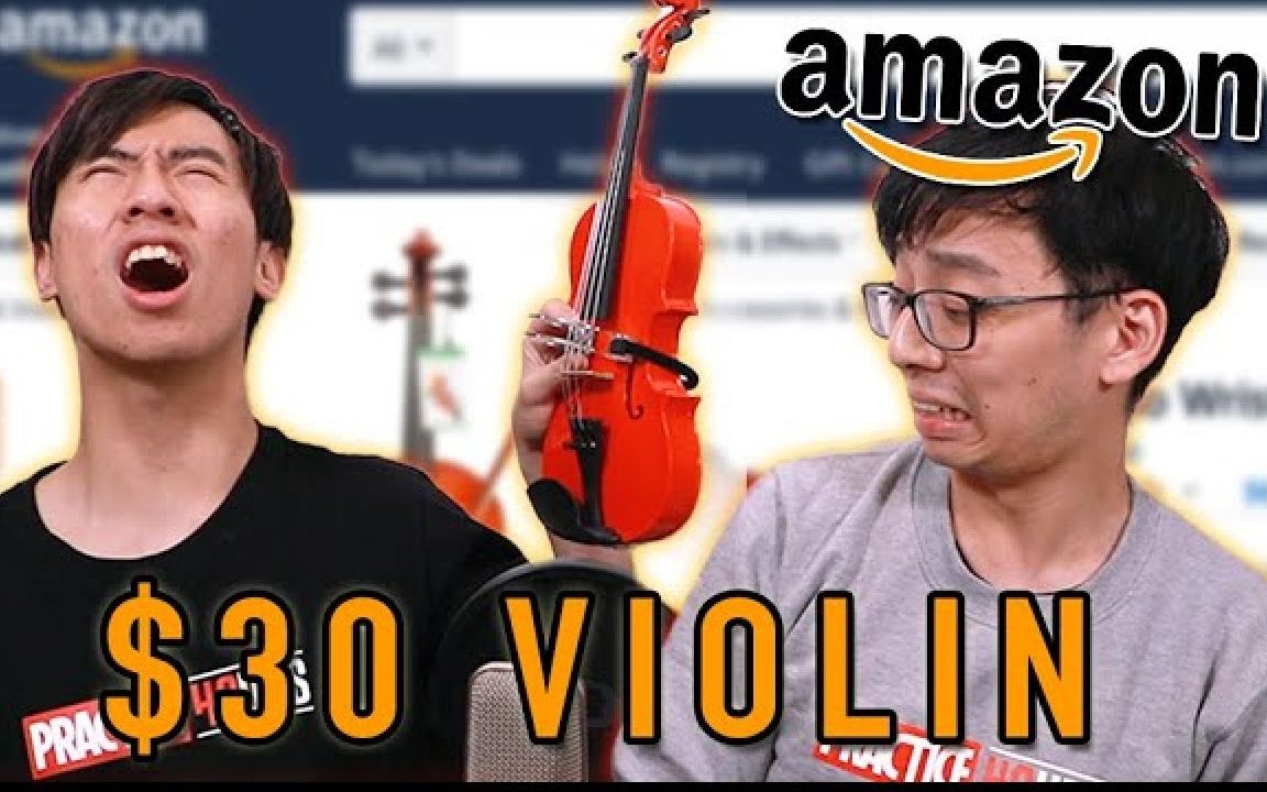 twosetviolin双琴侠开箱测评亚马逊上最便宜也最没用的小提琴