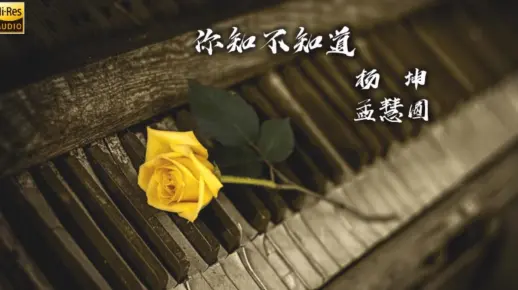 沉浸式听歌:杨坤、孟慧圆-你知不知道 【Hi-Res】 无损音质