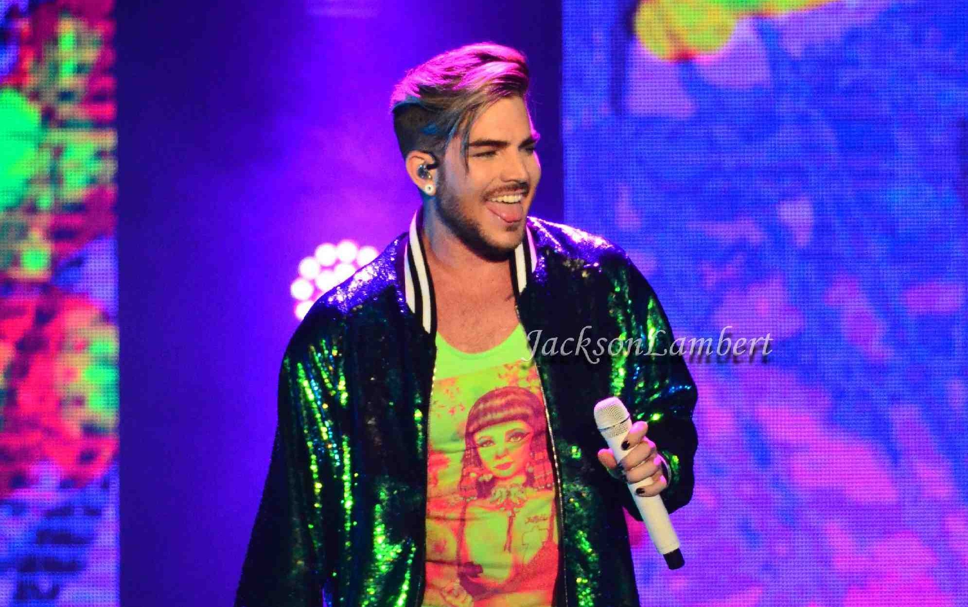 【颜粉专场】超清画质Adam Lambert 2016 TOH北京演唱会高清饭拍现场（盛世美颜大赏😭😭😭）