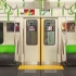 【白噪音|环境音】?日本东京JR山手线电车内 列车走行音 到站发车播报 乘客交谈 交通旅行氛围音 背景音