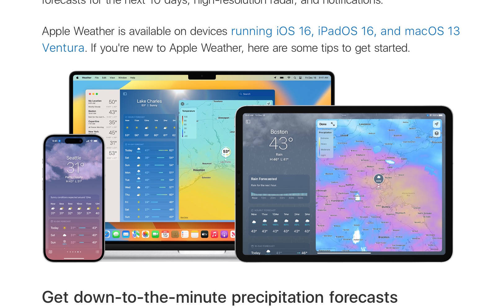 苹果天气小组件出现BUG：显示“无天气数据”