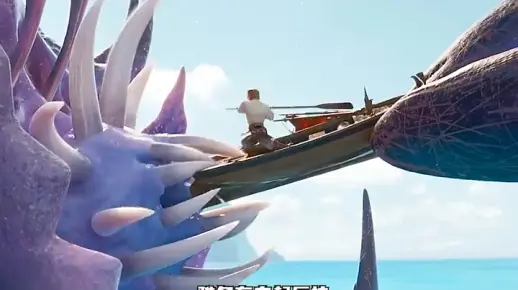 人类与海怪并存的世界,小女孩仅凭一人驯服大海怪 #电影解说