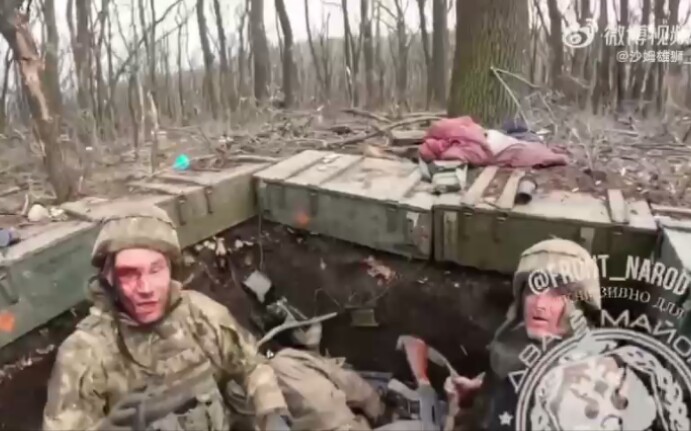 克列缅纳亚附近俄军第3摩步师战斗录像
