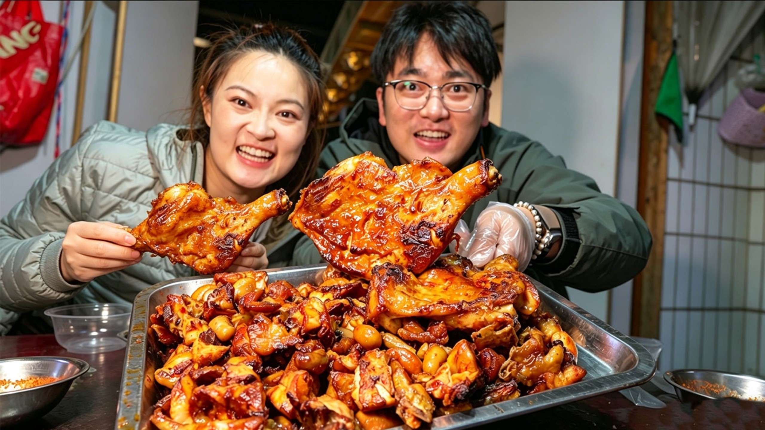 辣椒2大勺！贵州遵义烤鸡，凭什么火爆夜宵街头？