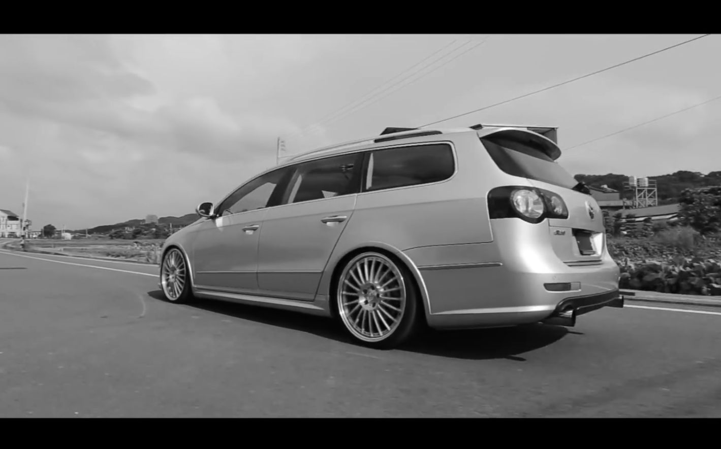 【大众 帕萨特 旅行版 r36】volkswagen passat wagon r36 | stance