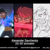 2D、3D动画齐聚一身的大神的作品张什么样子