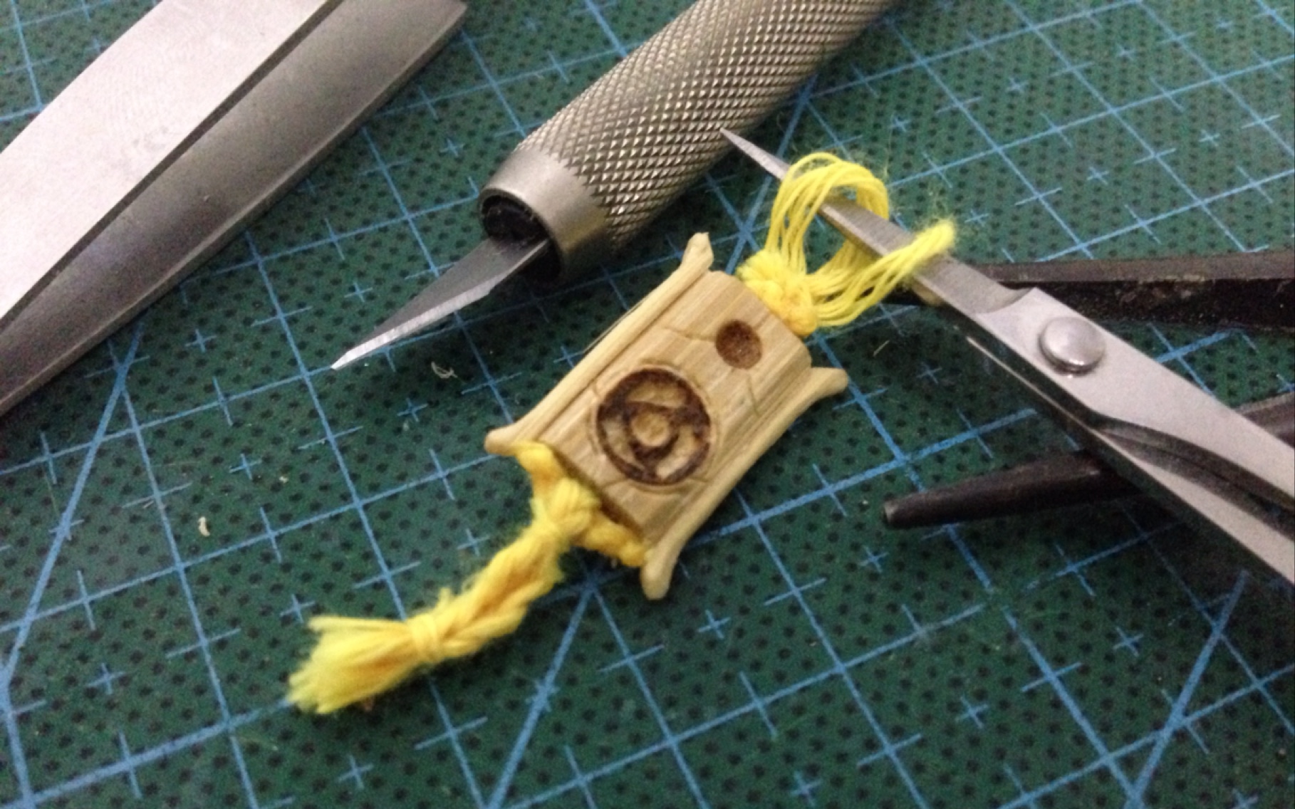 手作狂人用竹筷制作柒爷的令牌刺客伍六七特辑3