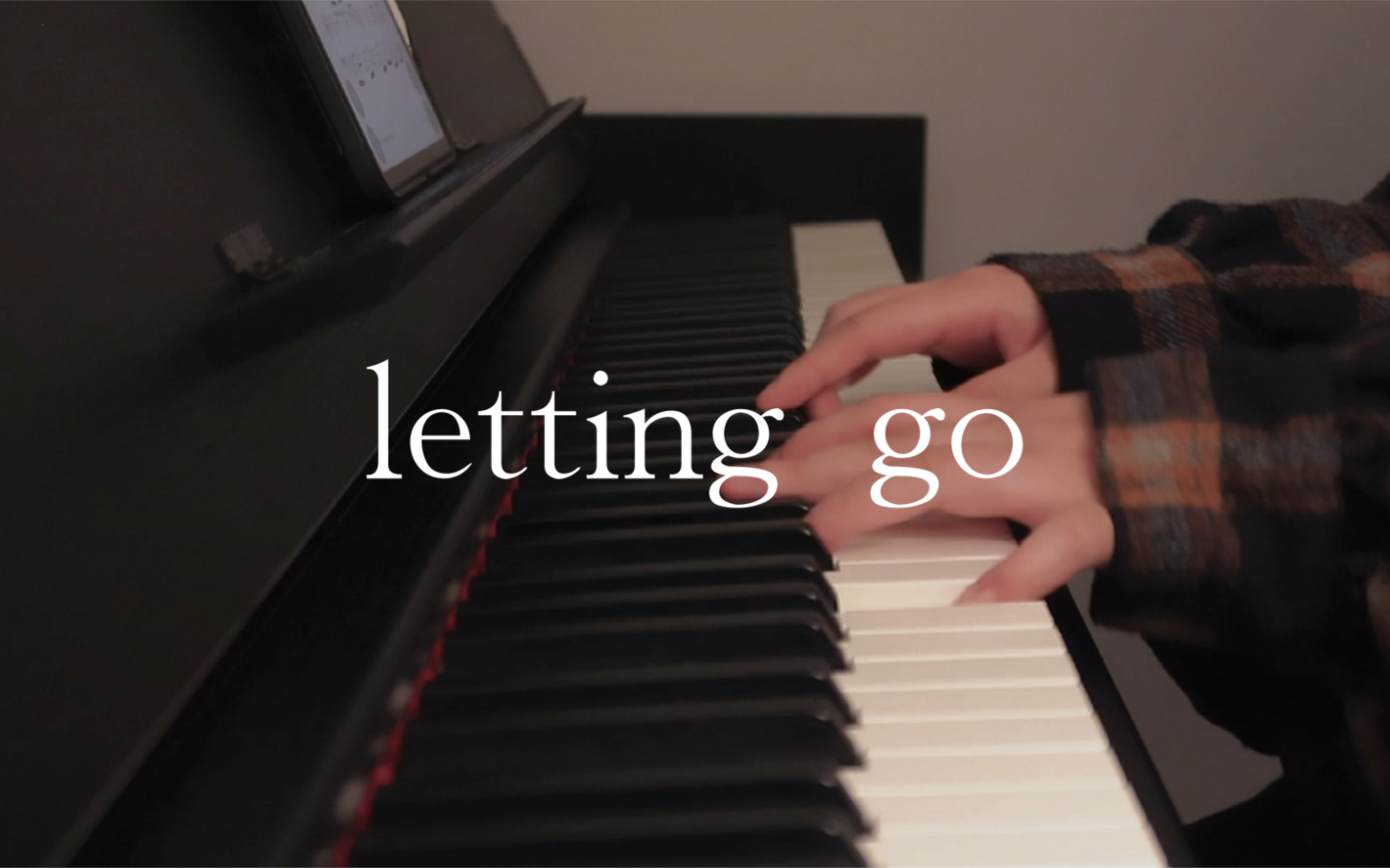 【钢琴】Letting go - 蔡健雅 ｜“万物皆有裂痕，那是光进来的地方。”