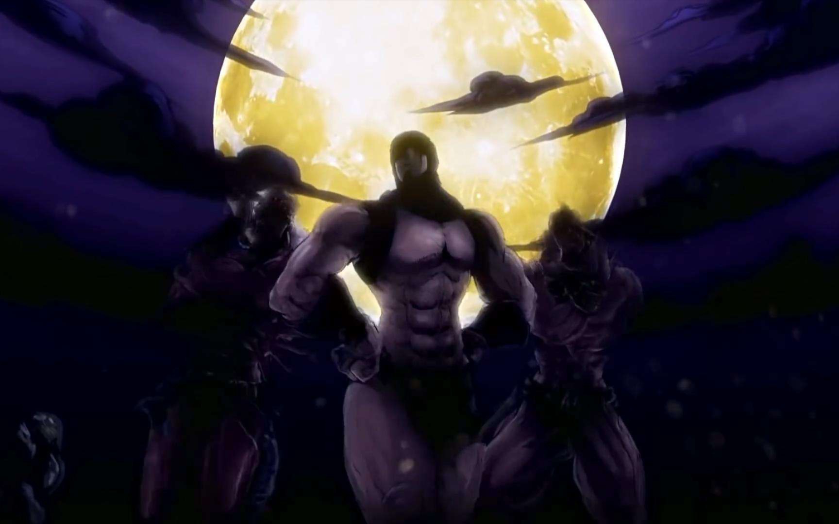 [jojo/战斗潮流篇/卡兹 瓦姆乌 艾斯迪斯]月下三兄贵
