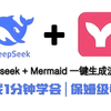 挑战1分钟学会用Deepseek+Mermaid一键生成流程图