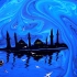 【湿拓画/高清】水中美丽的伊斯坦布尔