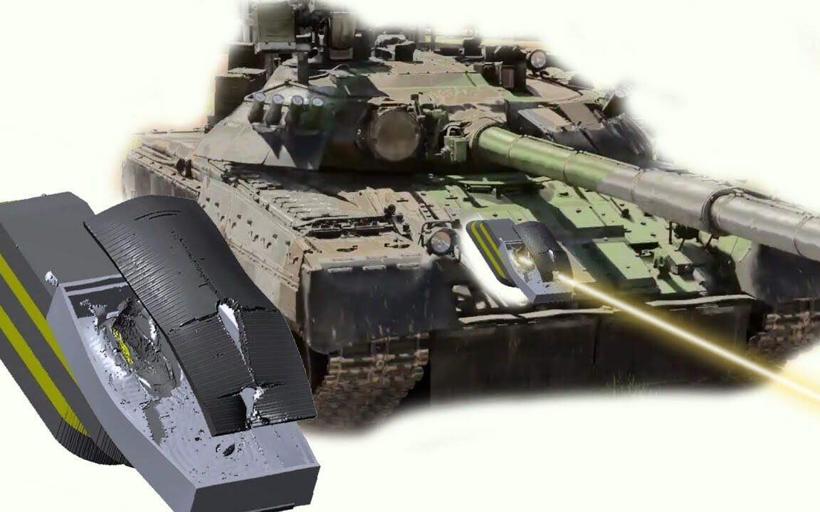 【穿甲模拟】M1A2 M829A2  vs T-80U 接触五