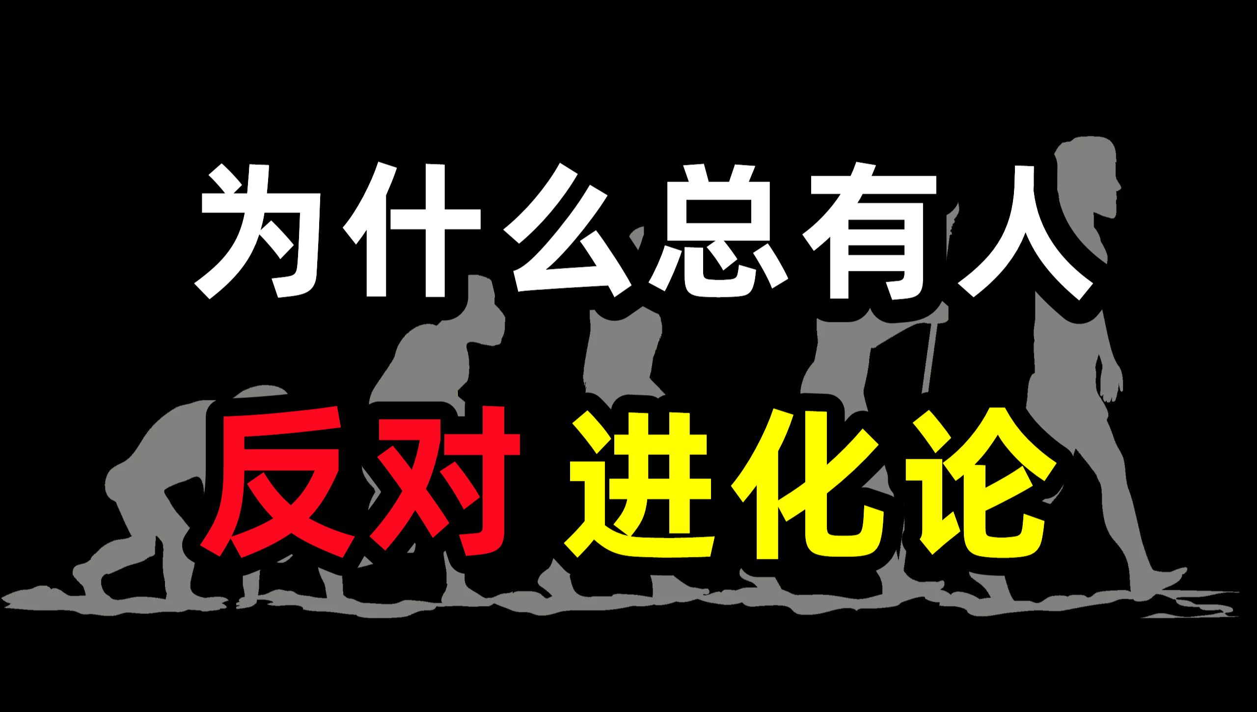 为什么会有人反对进化论？他们到底在质疑什么？