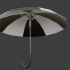 Blender 雨伞的动态设置 我们不用很麻烦很累就可以做一把雨伞带骨骼绑定能开合的那种