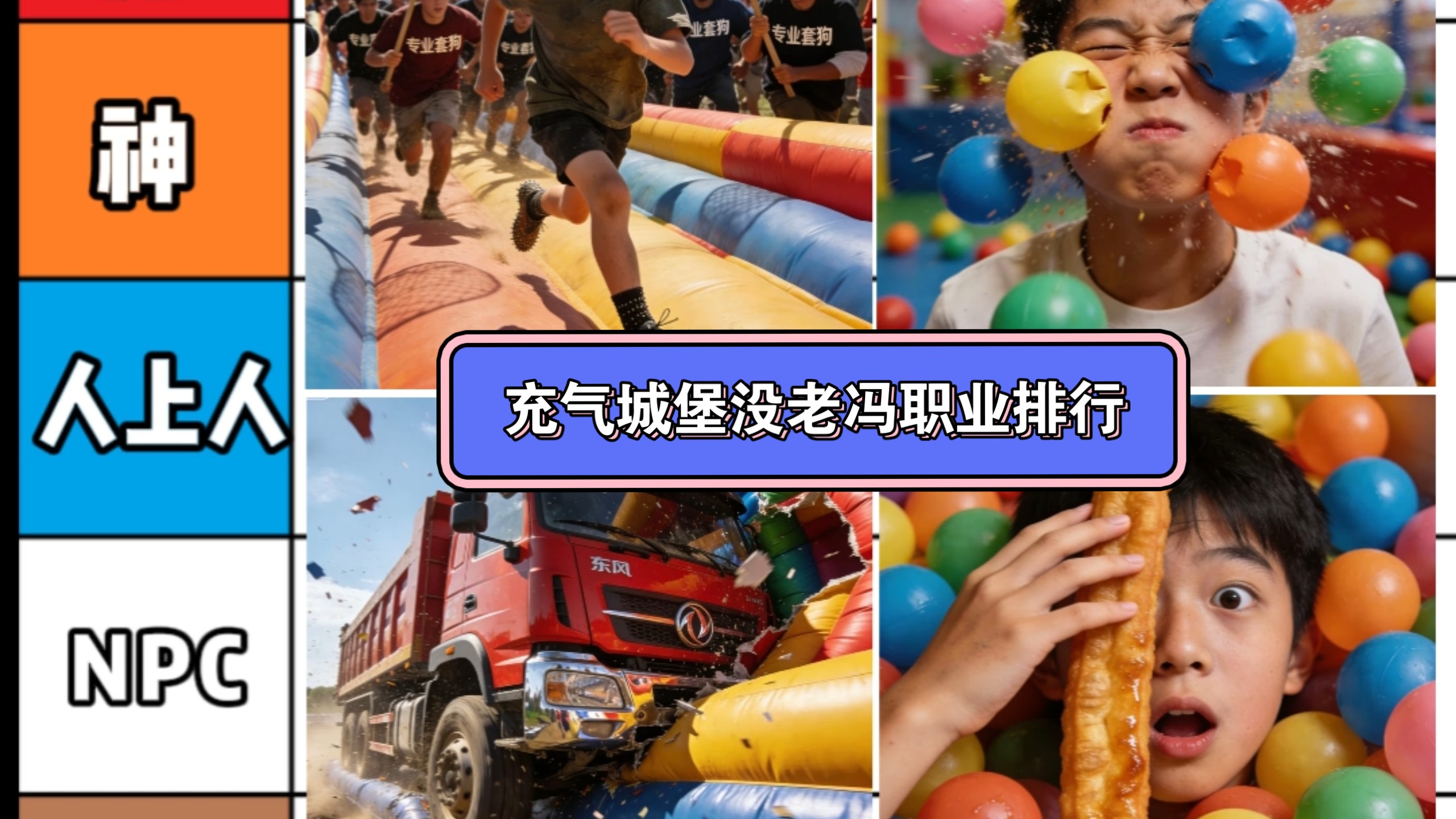 充气城堡没老冯职业排行(依旧大乱斗)