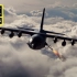 【4K60FPS】美军空中火力支援超燃场面