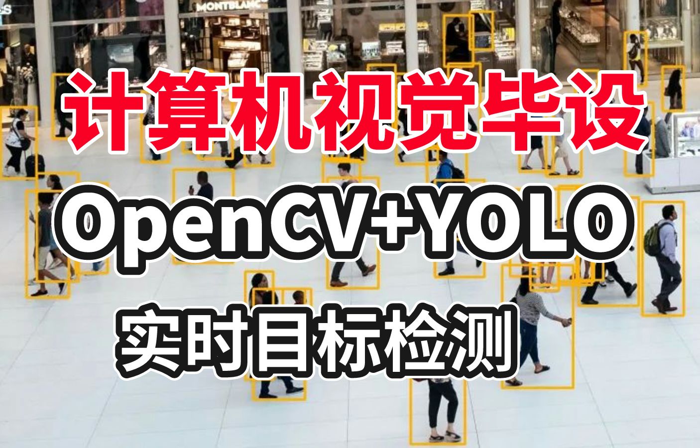 草履虫都能学会！OpenCV+YOLO 实时目标检测，计算机博士手把手带你做毕设！（深度学习丨计算机视觉丨YOLO丨OpenCV）