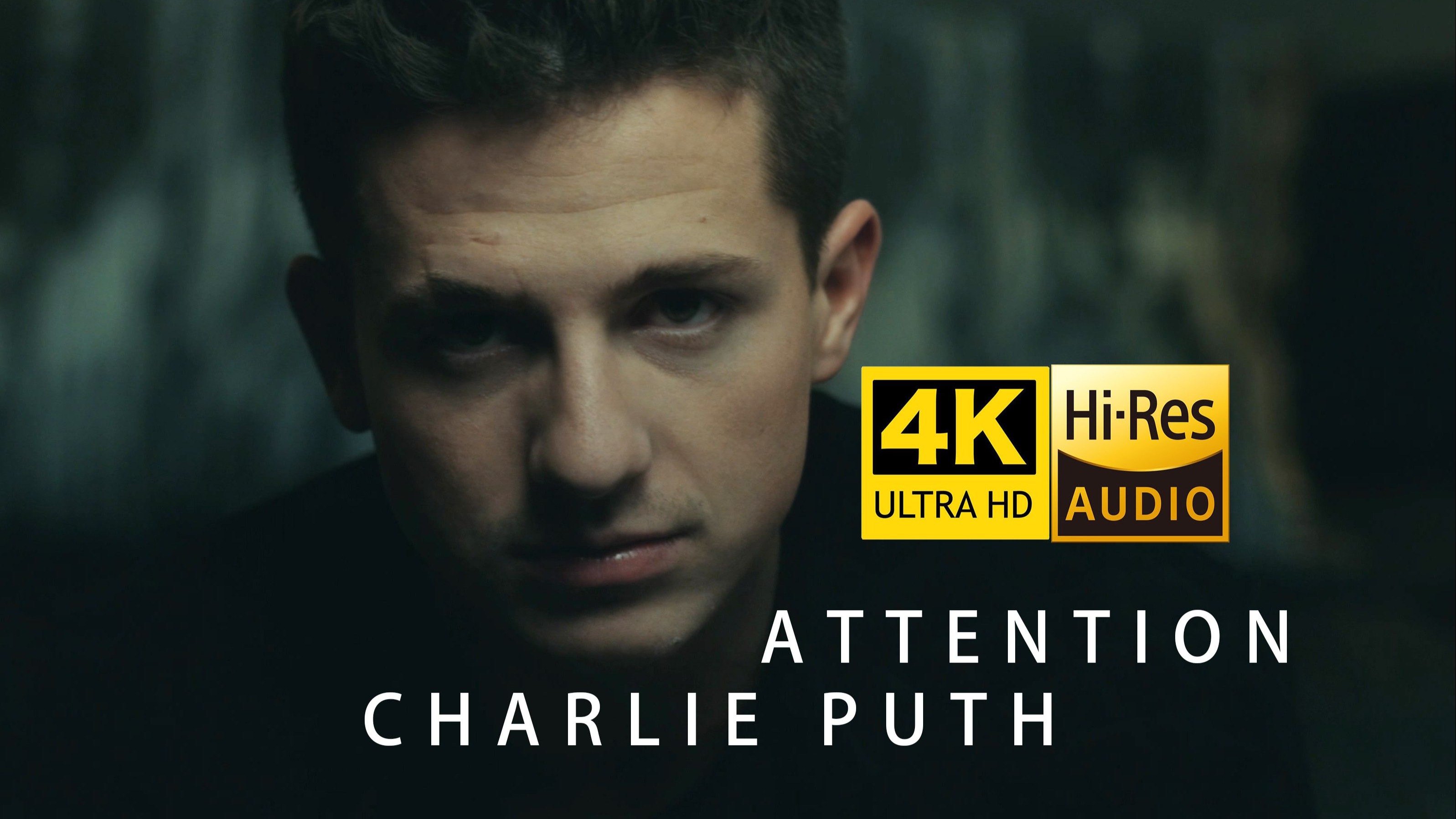 【4K超清】断眉来了！Charlie Puth《Attention》MV Hires无损音质 超带感爆曲