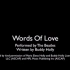 The Beatles-Words of Love