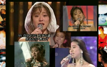 1080P现场拼盘】中森明菜-LIAR(1989)-哔哩哔哩