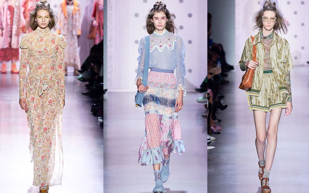 【ANNA SUI  安娜苏】【2020春夏成衣系列】【纽约时装周】哔哩哔哩bilibili