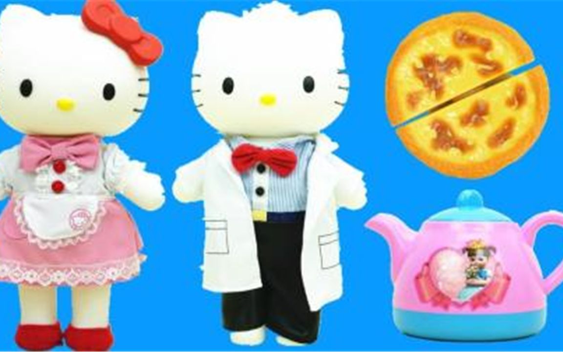 Kitty猫的男朋友,kitty男朋友 hellokitty凯蒂猫的自助下午茶玩具