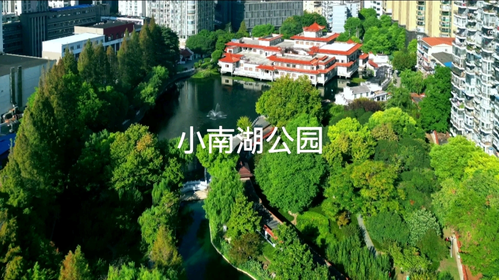 汉口小南湖公园(大疆mini3pro航拍)