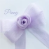 【佩尼手作】绝美的紫色丝带玫瑰花和蝴蝶结的搭配教程更新