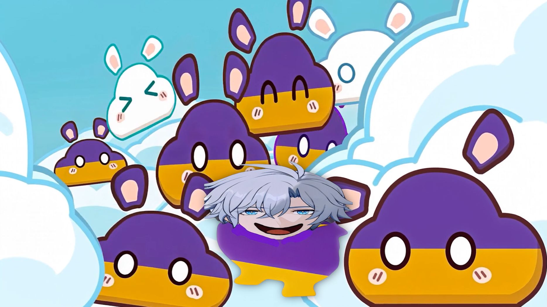 诶😲？云朵🐧？雷神⚡！