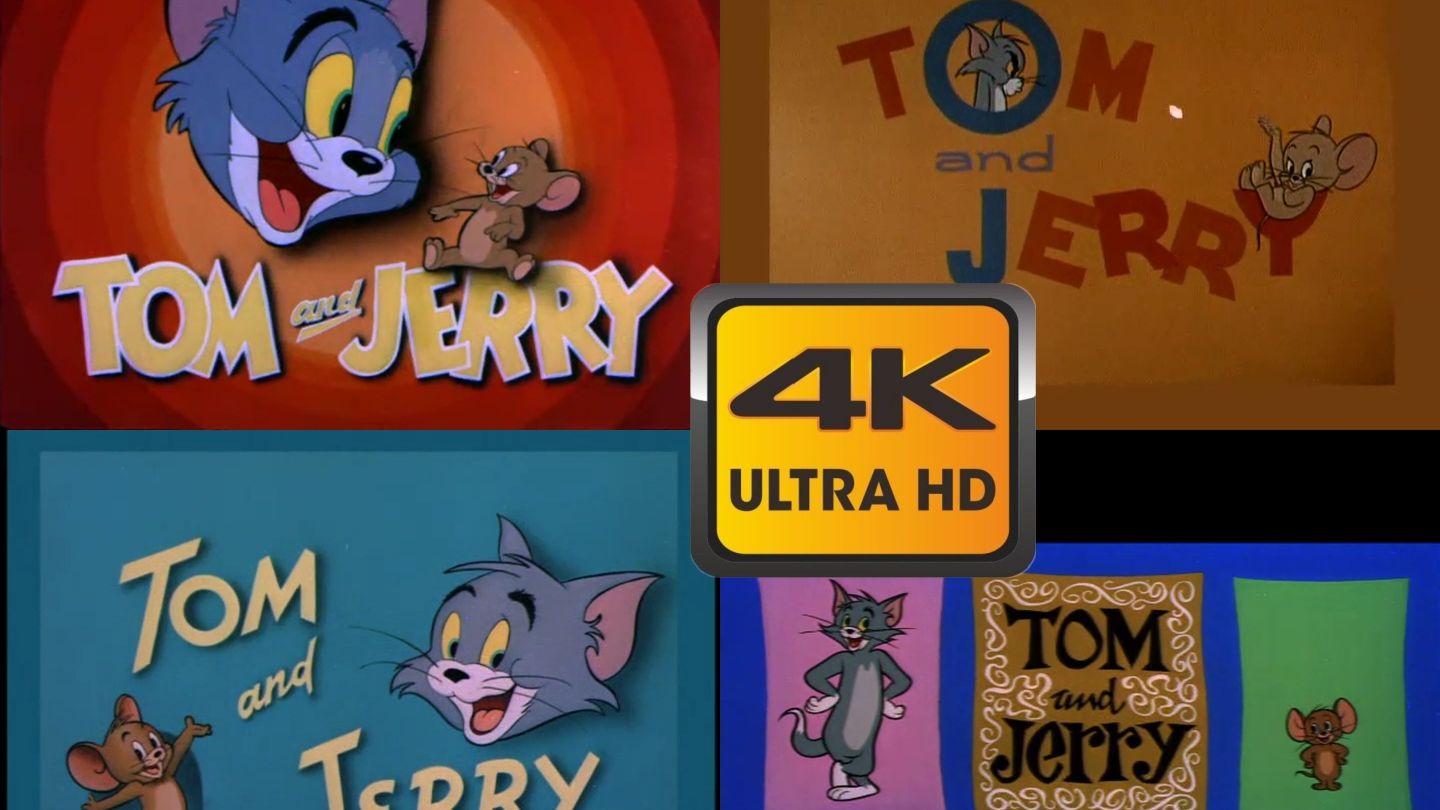 【4K修复原声中字】旧版猫和老鼠 合集 Reaction