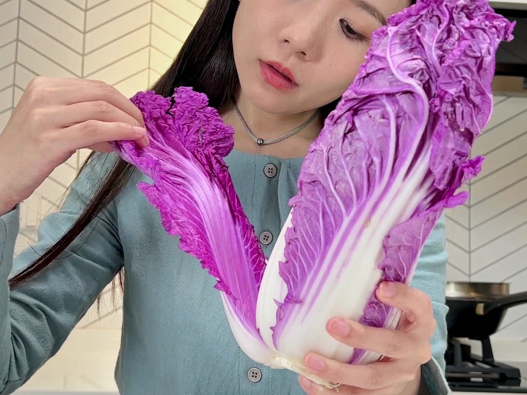 最贵的白菜，原来是这样紫的？
