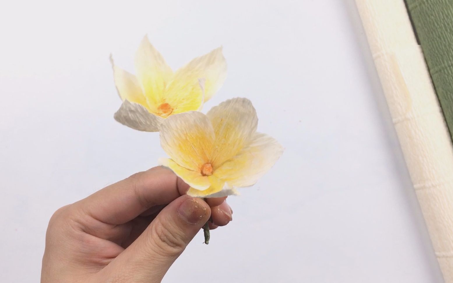 创意手工DIY花卉折纸教程 用皱纹纸折叠漂亮的小花朵（折纸枪视频教程大全） - 有点网 - 好手艺