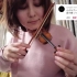 专业的未成年小提琴演奏者Maiko