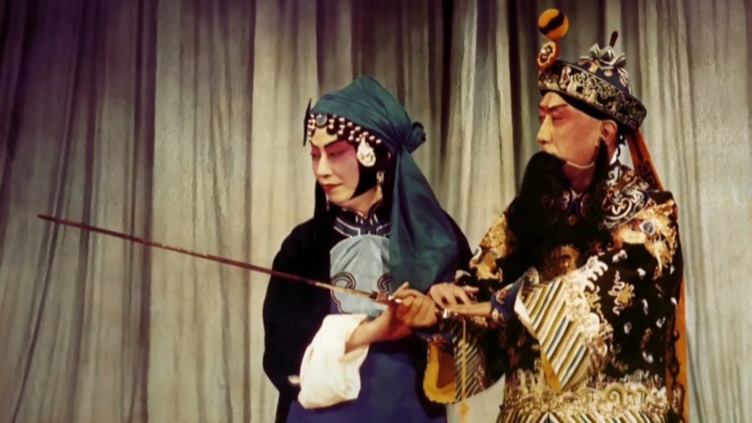 京剧音配像《汾河湾》（梅兰芳，马连良）