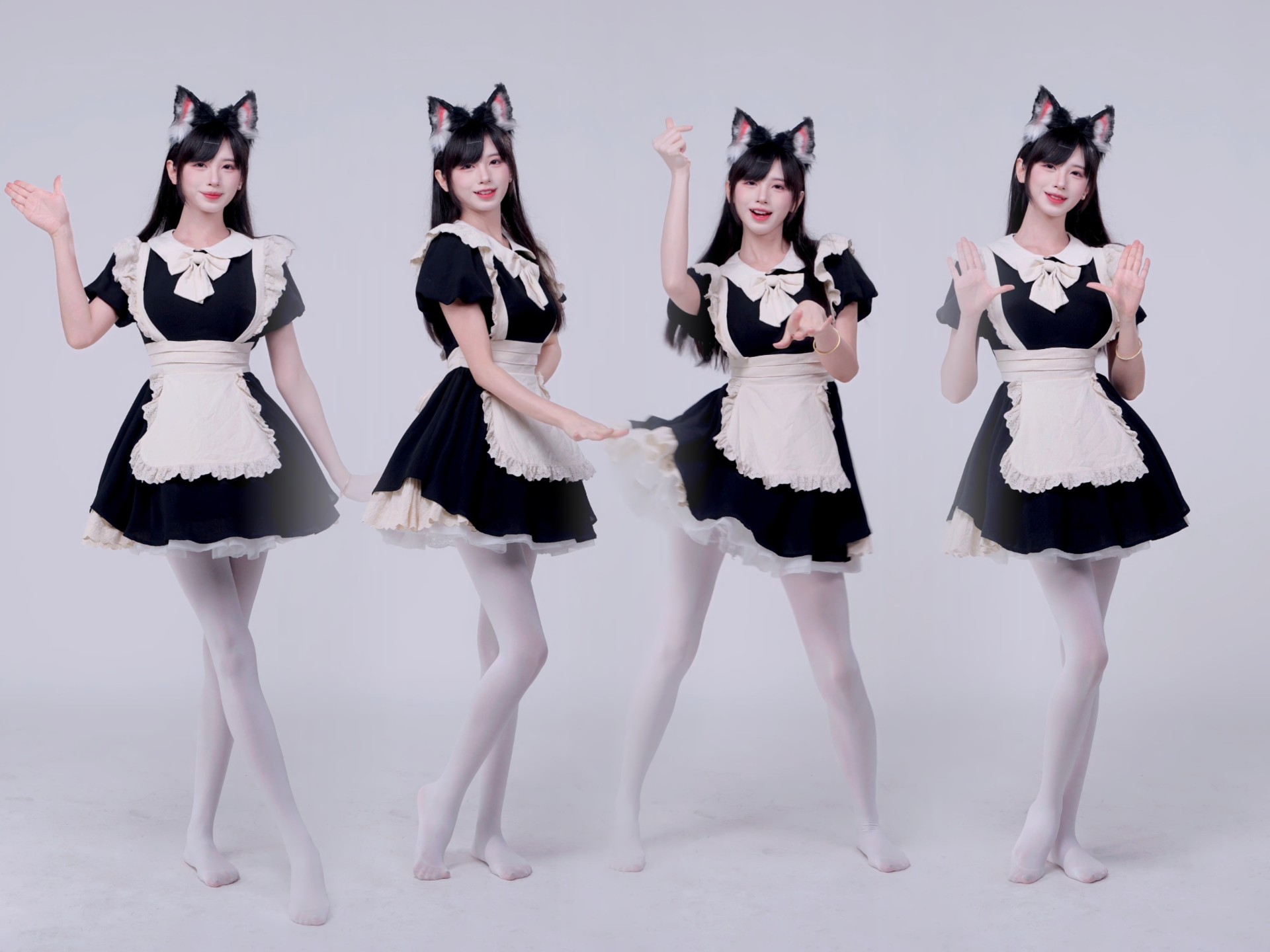 《bboom bboom》竖屏定机位 小猫女仆带着主人蹦迪♥